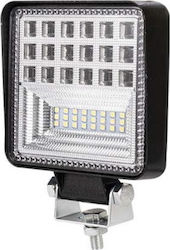 Epistar Pătratς Faruri pentru Autoturisme LED Universal 10 - 30V 126W 1buc