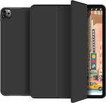 Flip Cover Piele artificială Negru (iPad Pro 2020 12.9")