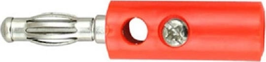 Plug Banana male Red