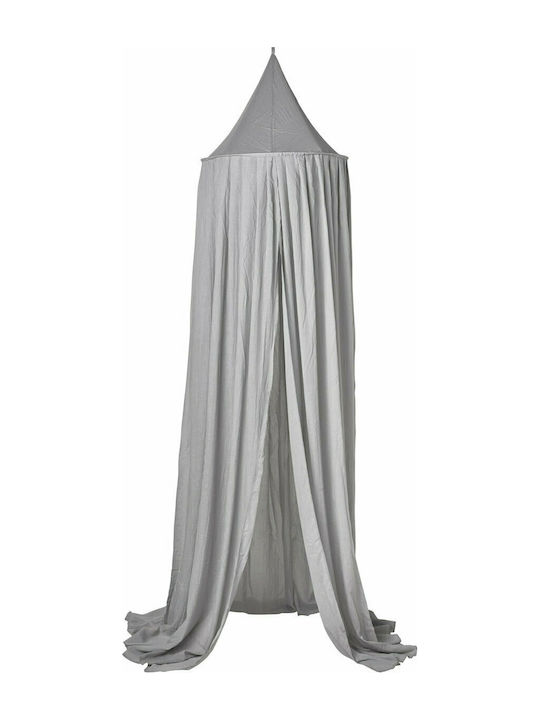 Meyco Cotton Baby Room Mosquito Net 240cm Gray