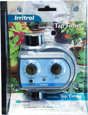 Irritrol New Tap Timer Programator de Irigare Baterie 1 Ieșire