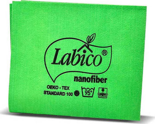 Labico 35x40cm Lavete de Curățare cu Microfibre Utilizare generală Verzi 35x40buc 1buc