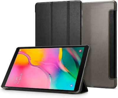 Spigen Smart Fold Flip Cover Δερματίνης Μαύρο (Galaxy Tab A 10.1 2019)