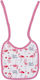 Makoma Σαλιάρα Υφασμάτινη με Κορδόνι Flaming 9211A Pink