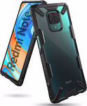Ringke Fusion X Back Cover Πλαστικό Μαύρο (Redmi Note 9S / 9 Pro / 9 Pro Max)
