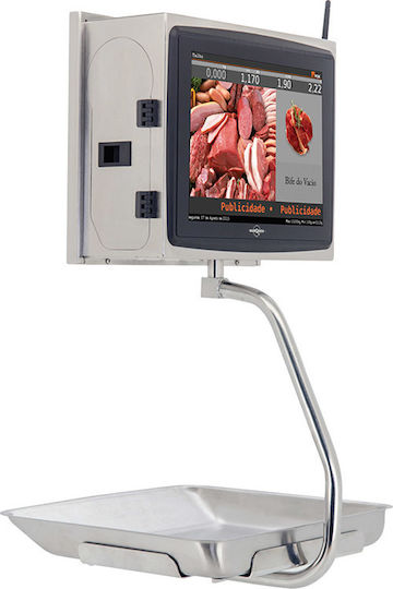 Balancas Marques BM5 XS Suspension Electronic Retail Scale with Column with Weighing Capacity of 6kg and Division 2gr
