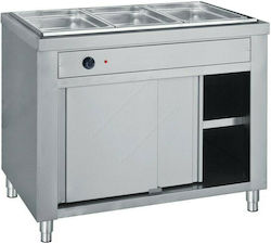 Bambas Frost MDX 106 Commercial Electric Bain Marie 3xGN1/1 1.5kW