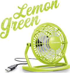 Trotec USB Office/Home Rotating Fan Green TVE 1