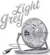 Trotec USB Office/Home Rotating Fan Gray TVE 1