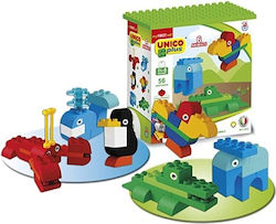 Androni Giocattoli Construction Set Animals for 1.5-5 Years 56pcs