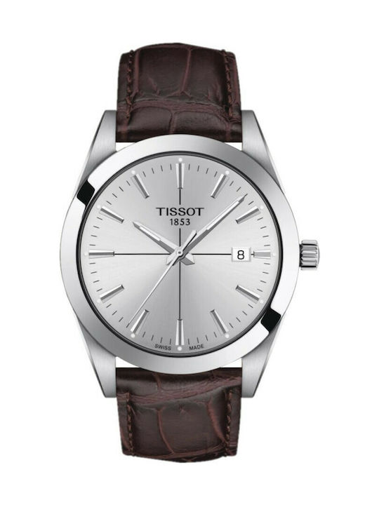 Tissot T-Classic Silver/Dark Brown
