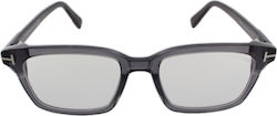 Tom Ford Men's Acetate Prescription Eyeglass Frames Gray FT5661-B 020
