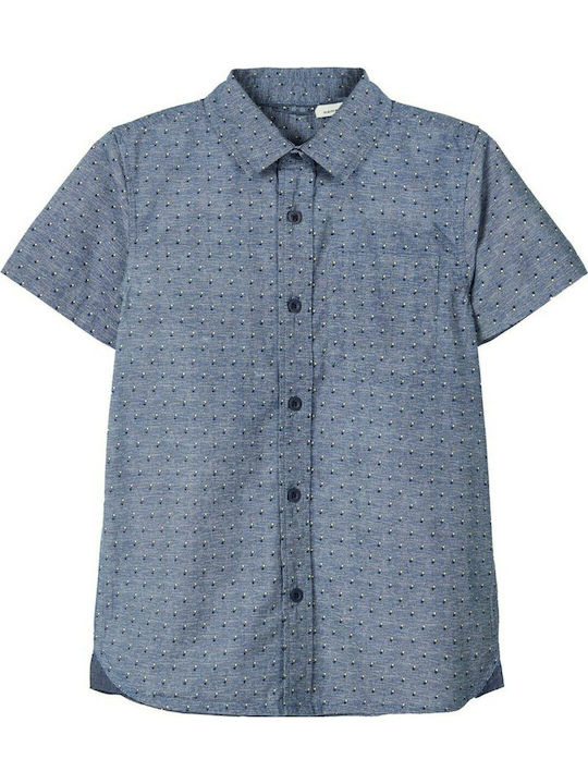 Kinderhemd Kurzärmelig Blau