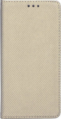 Forcell Smart Magnet Synthetic Leather Book Gold (Galaxy A41)