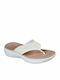 On The Go Luxe Queen Bee Frauen Flip Flops mit Plattform in Beige Farbe