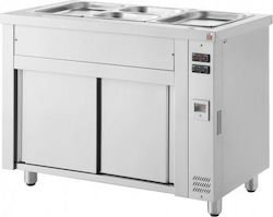 Inomak Elektrischer Bain Marie 4.438kW mit Kapazität von 5xGN1/1