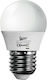 Lucas LED крушка 10W 80mm за фасунга E27 и форма G45 Хладно бяло 900лм