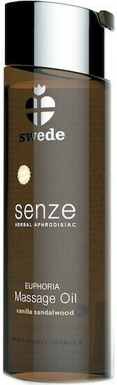 Swede Senze Herbal Aphrodisiac Euphoria Ulei de Masaj cu Parfum Lemn de santal cu vanilie 150ml