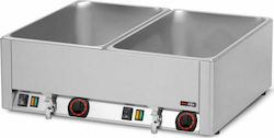 RM Gastro Ηλεκτρικό Μπεν Μαρί 3kW με Χωρητικότητα 2xGN1/1