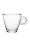 Bormioli Rocco Easy Bar Glass Espresso Cup Set 100ml Transparent