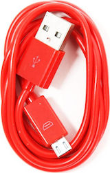 Platinet OUPVC3MR Редовна USB 2.0 Микро USB Кабел 1м Червен