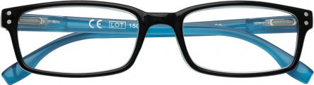 Zippo Reading Glasses +3.00 Black/Blue 31Z-B15-BLB300