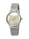 Just Cavalli Uhr mit Silber Metallarmband JC1L116M0095