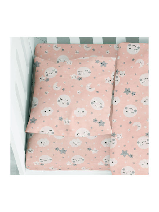 Dimcol Smile Baby Cotton Pillowcase Coral 35x45cm