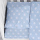 Dimcol Star Baby Cotton Pillowcase Light Blue 35x45cm