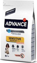 Affinity Advance Sensitive Medium/Maxi 3kg Dry Food for Adult Dogs of Medium Breeds with Rice and Salmon