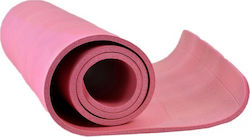 Colorlife V-271-14 Covor de exerciții fizice Yoga/Pilates Roz (180x60x1cm)