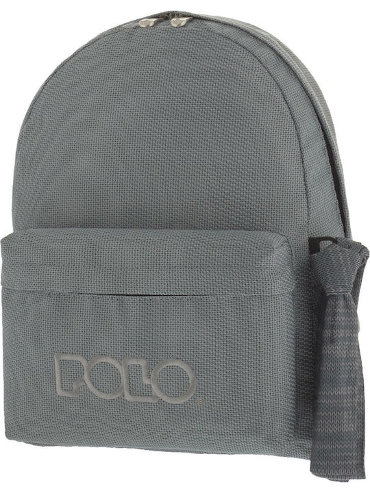 Polo Original Knit School Bag Backpack Junior High-High School in Gray color 20lt 2019