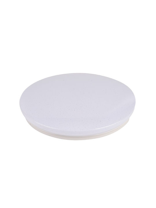 Optonica Ceiling Mount Light White with Integrated LED