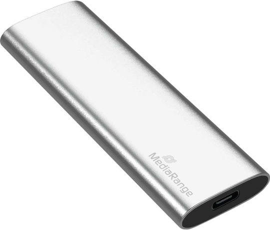 MediaRange MR1102 USB-C 3.2 / 3.1 Външен SSD 480GB M.2 Сребрист