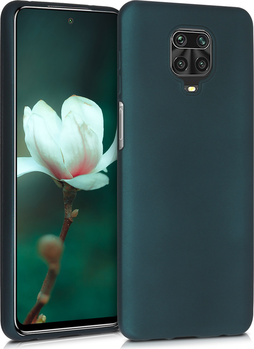 KWmobile TPU Back Cover Σιλικόνης Metallic Teal (Redmi Note 9S / 9 Pro