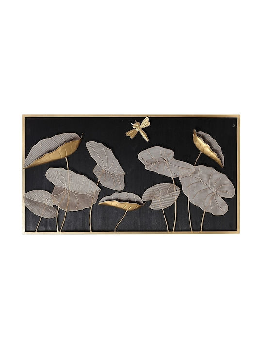 Espiel Decorative Wall Decor made of Metallic 100cm 1pcs