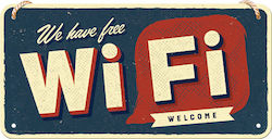 Nostalgic Art Sign "WiFi" 28041