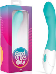 Good Vibes Only Tate G-Spot Vibrator Teal Good Vibes Only Tate G-Spot Vibrator Teal