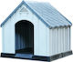 Bormann BPC8000 Dog House Large Plastic Outdoor Gray 91x87x92cm
