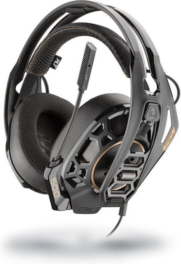 Plantronics RIG 500 PRO Esports Over Ear Gaming Headset με σύνδεση 3.5mm Γκρι