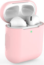 Tech-Protect Icon Case Silicone in Pink color for Apple AirPods 1 / AirPods 2