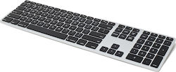 Matias Multi-Pairing for Mac Fără fir Bluetooth Doar tastatura UK Argint