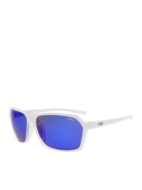Goggle Kivo Sunglasses with White Plastic Frame E923-3P