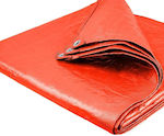 WATERPROOF TARPAULIN 2X3 220G/M² ORANGE - OEM