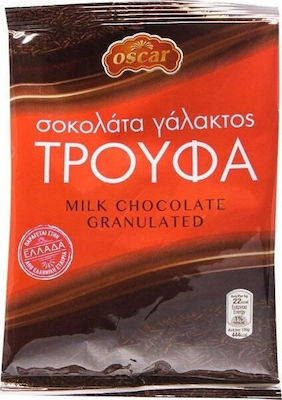 Oscar Decorative Truffle Milk Chocolate Brown 100gr