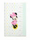 Interbaby Σκληρή Αλλαξιέρα Minnie από Πλαστικό White 50x80cm