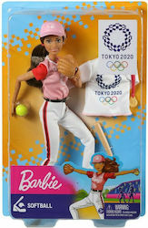 Barbie Tokyo 2020 Softball Baseball Кукла за 3+...