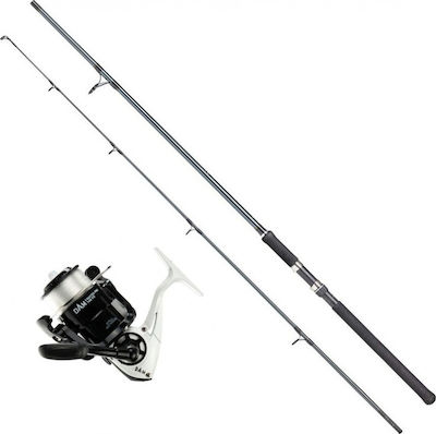 Dam Set Spinning Fishing Rod for Spinning with Reel 2.10m 10-30gr