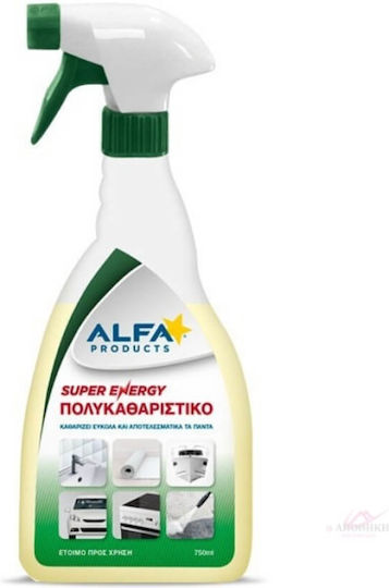 Alfa Products Super Energy Почистващ Спрей За Обща Употреба 1x750мл