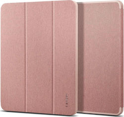 Spigen Urban Fit Flip Cover Πλαστικό / Υφασμάτινο Ροζ Χρυσό (iPad Pro 2020 11" / iPad Pro 2018 11" / iPad Pro 2021 11")